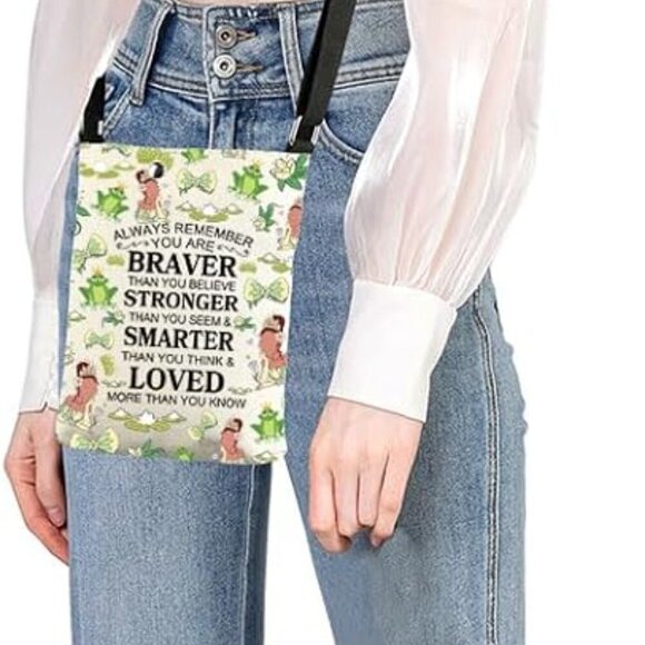 Versatile Frog Lover Shoulder Bag - Lightweight Canvas Tote for Daily Adventures - Picture 6 of 7